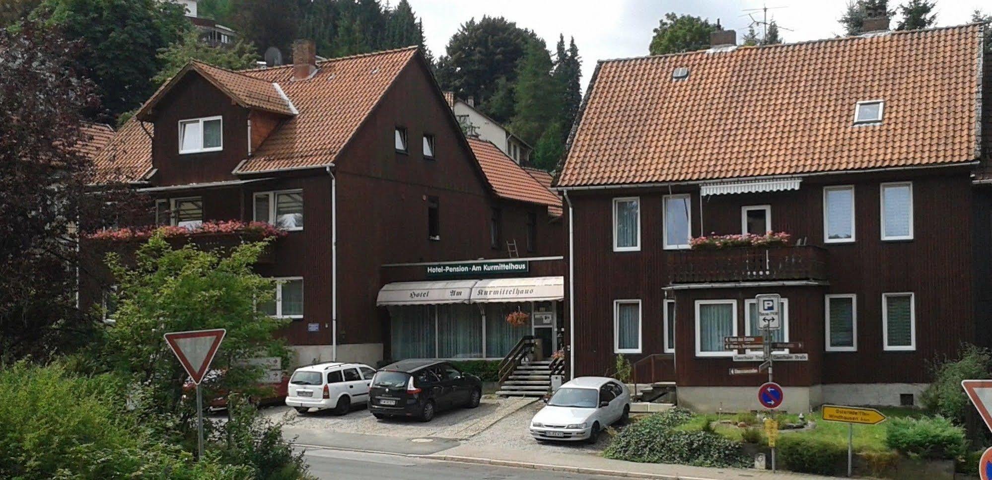 Hotel Pension Am Kurmittelhaus Bad Grund Buitenkant foto